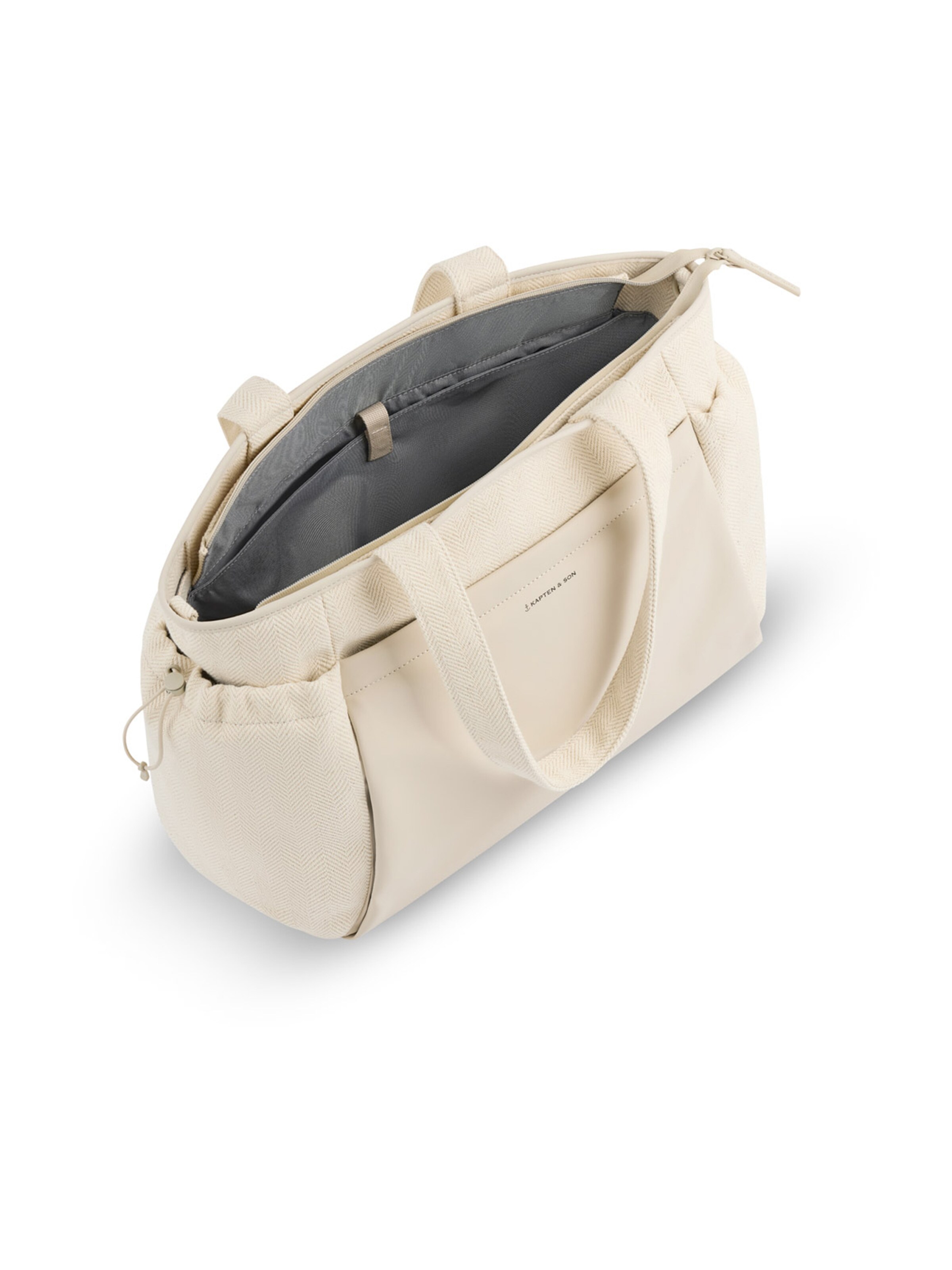 Kapten & Son Shopper 'Hellvi' in Beige