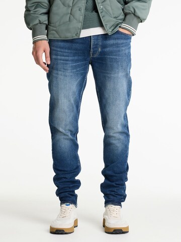 Regular Jean ' EGO Flame' CHASIN' en bleu : devant