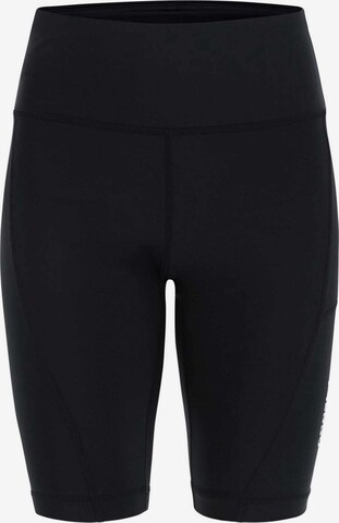 Freddy Skinny Workout Pants in Black: front