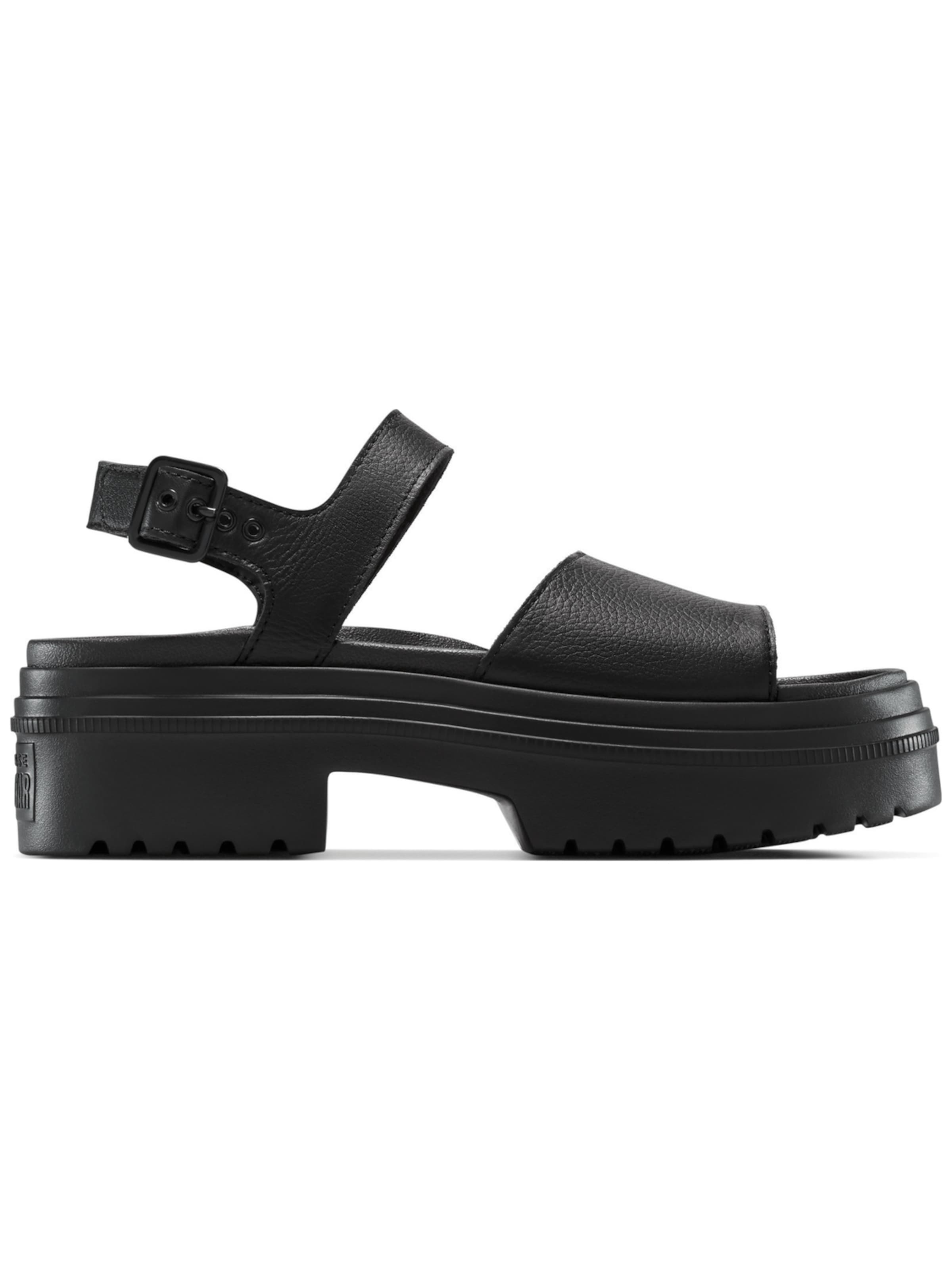 CONVERSE Sandals 'Chuck Tlr' in Black: front