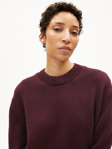 Pull-over ARMEDANGELS en rouge