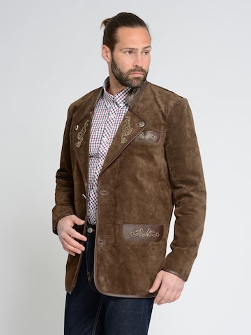 JCC Tussenjas in Bruin: voorkant