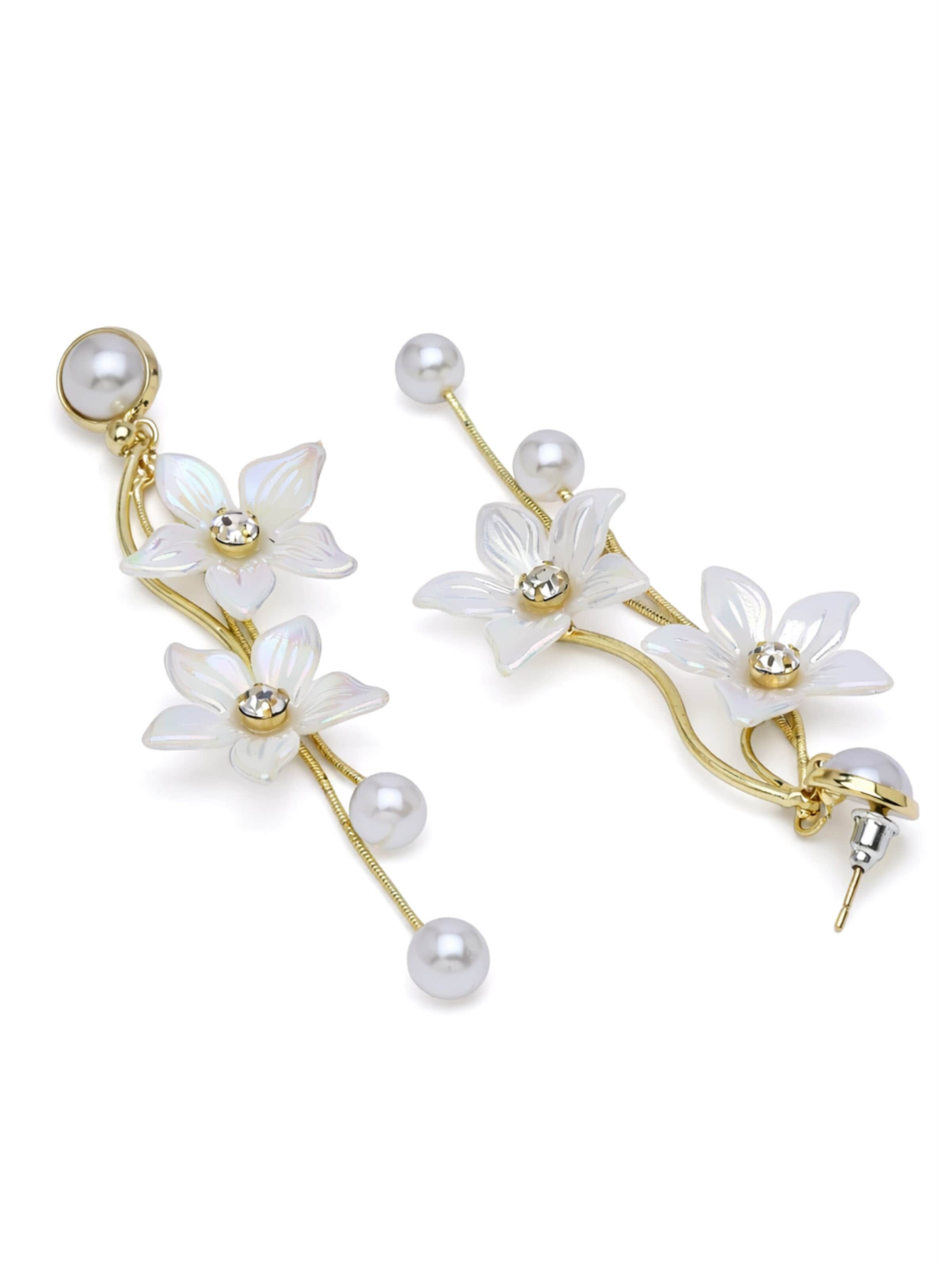 AVANT-GARDE PARIS Earrings in White