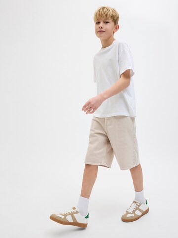 smėlio Jack & Jones Junior Laisvas Džinsai 'JJIAlex JJOriginal'