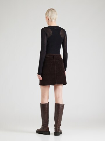 Jupe 'Shyra' Herrlicher en marron