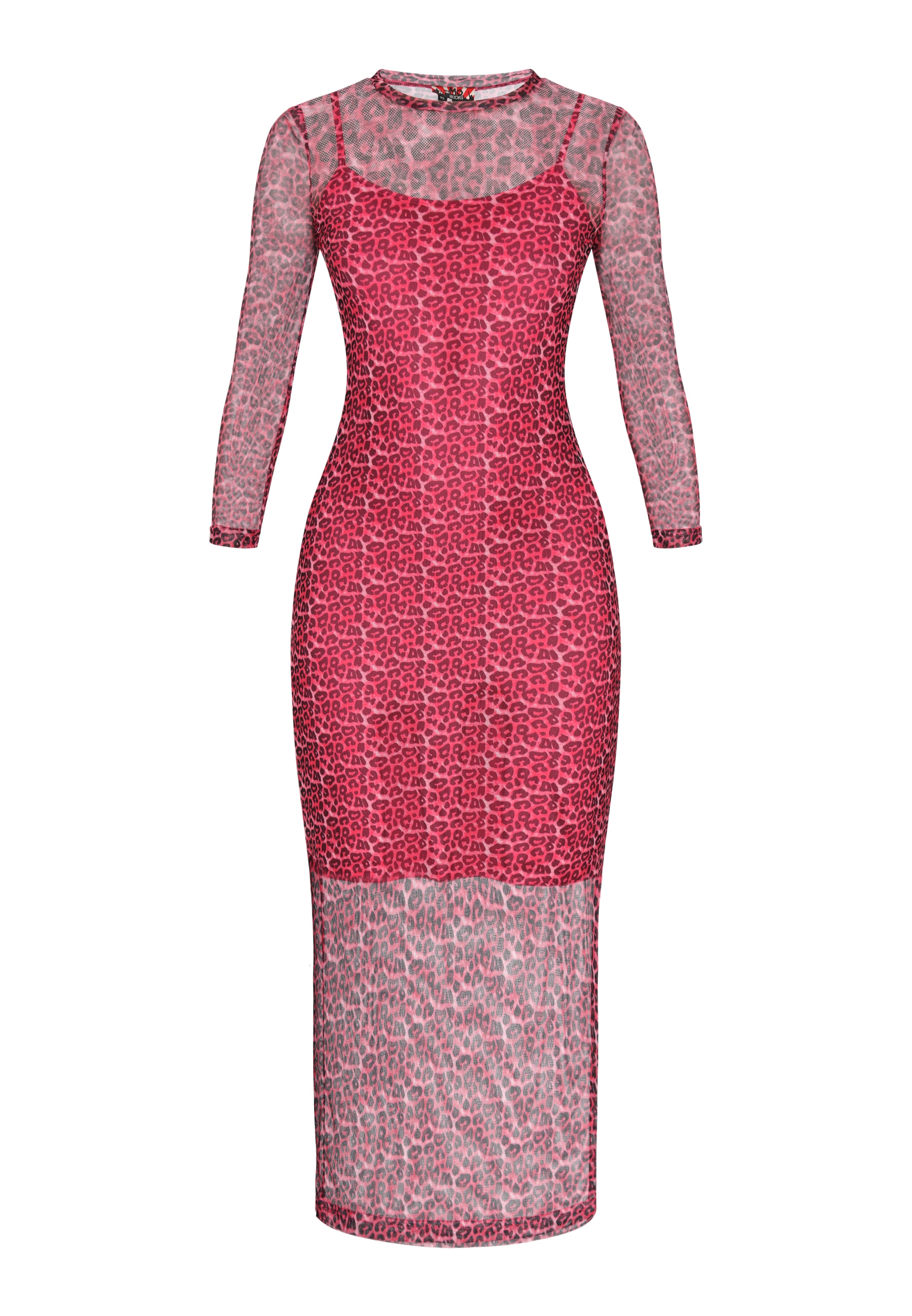 myMo ROCKS - Vestido 'Fashion Look' em rosa: frente