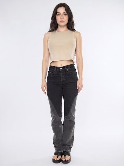 LEVI'S ® Jeansy '501 Original Chaps Off To The Ranch' w rozmiarze 25/32 w kolorze czarnym, Podgląd produktu