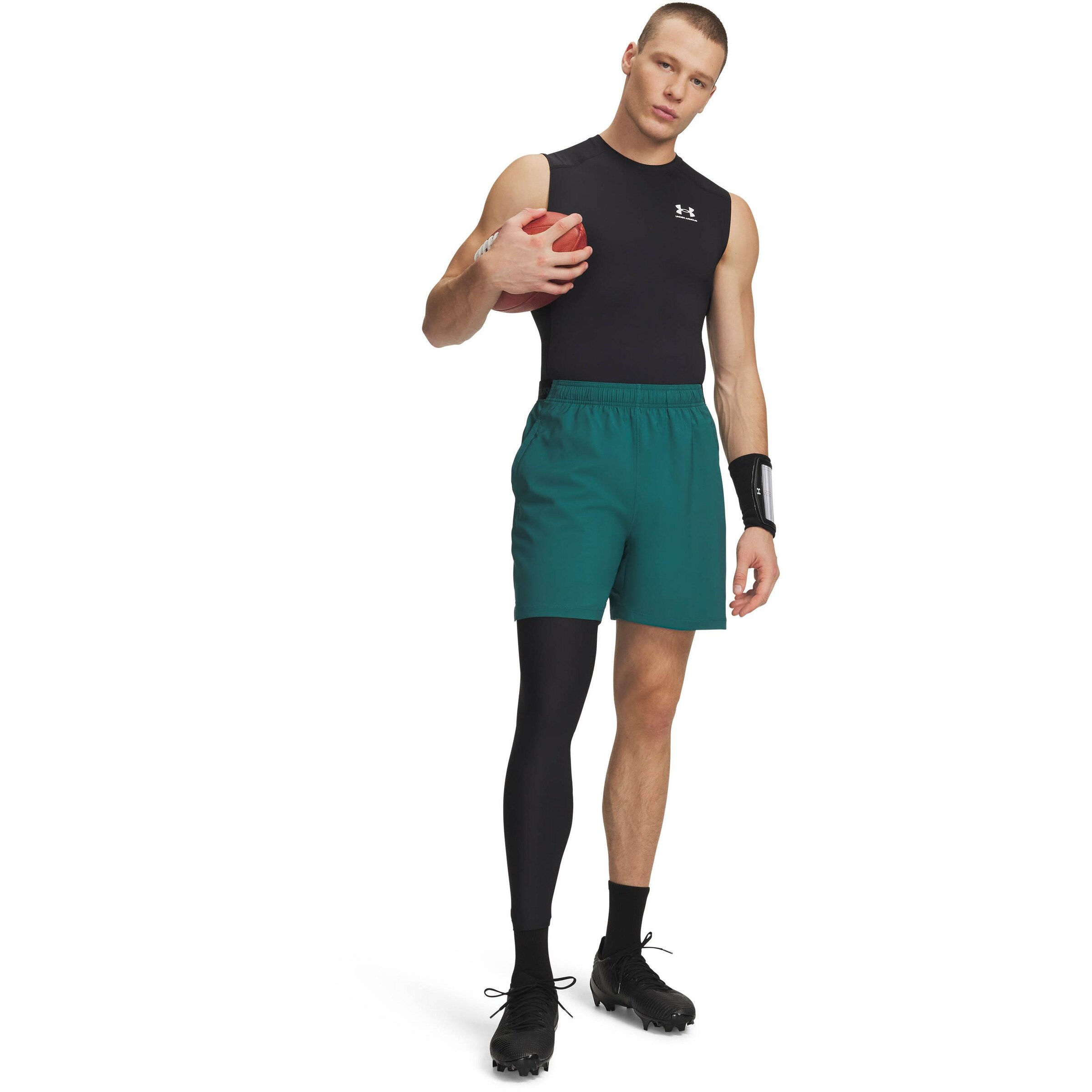 UNDER ARMOUR Regular Sports trousers in Green