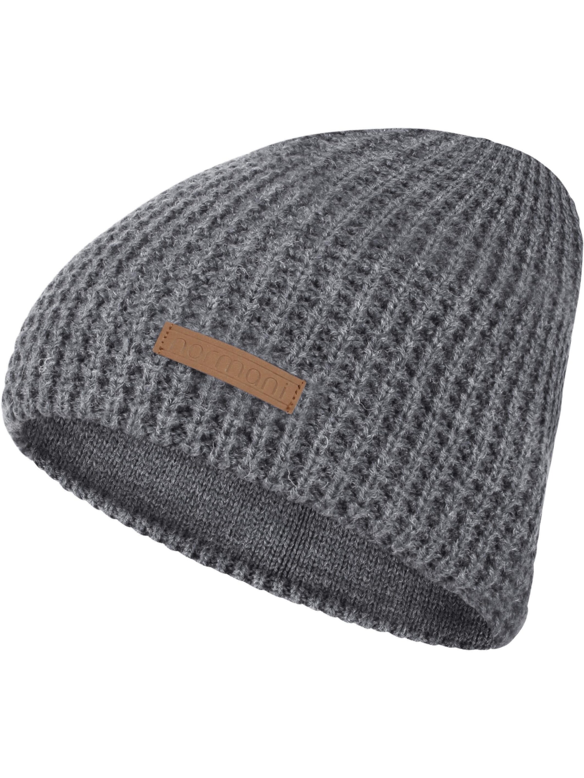normani Beanie 'Nampa' in Grey: front