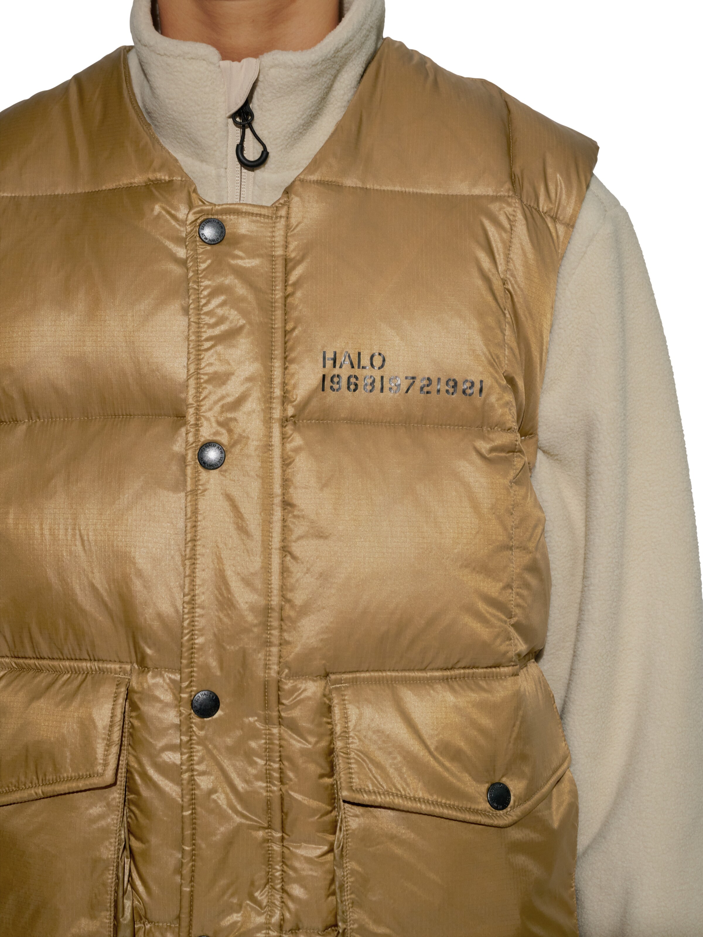 HALO Bodywarmer 'Gilet' in Bruin