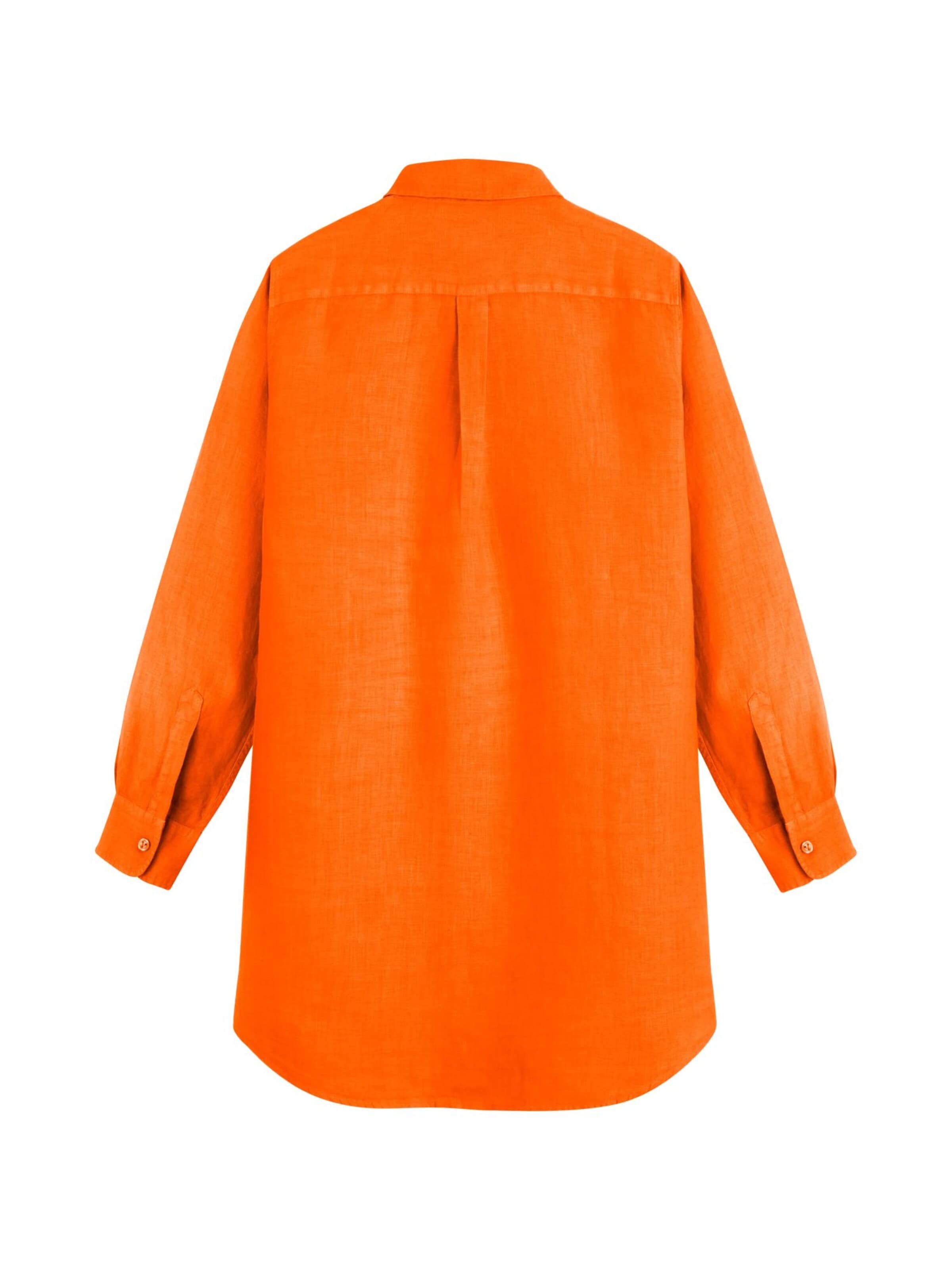 Vilebrequin Shirt Dress in Orange