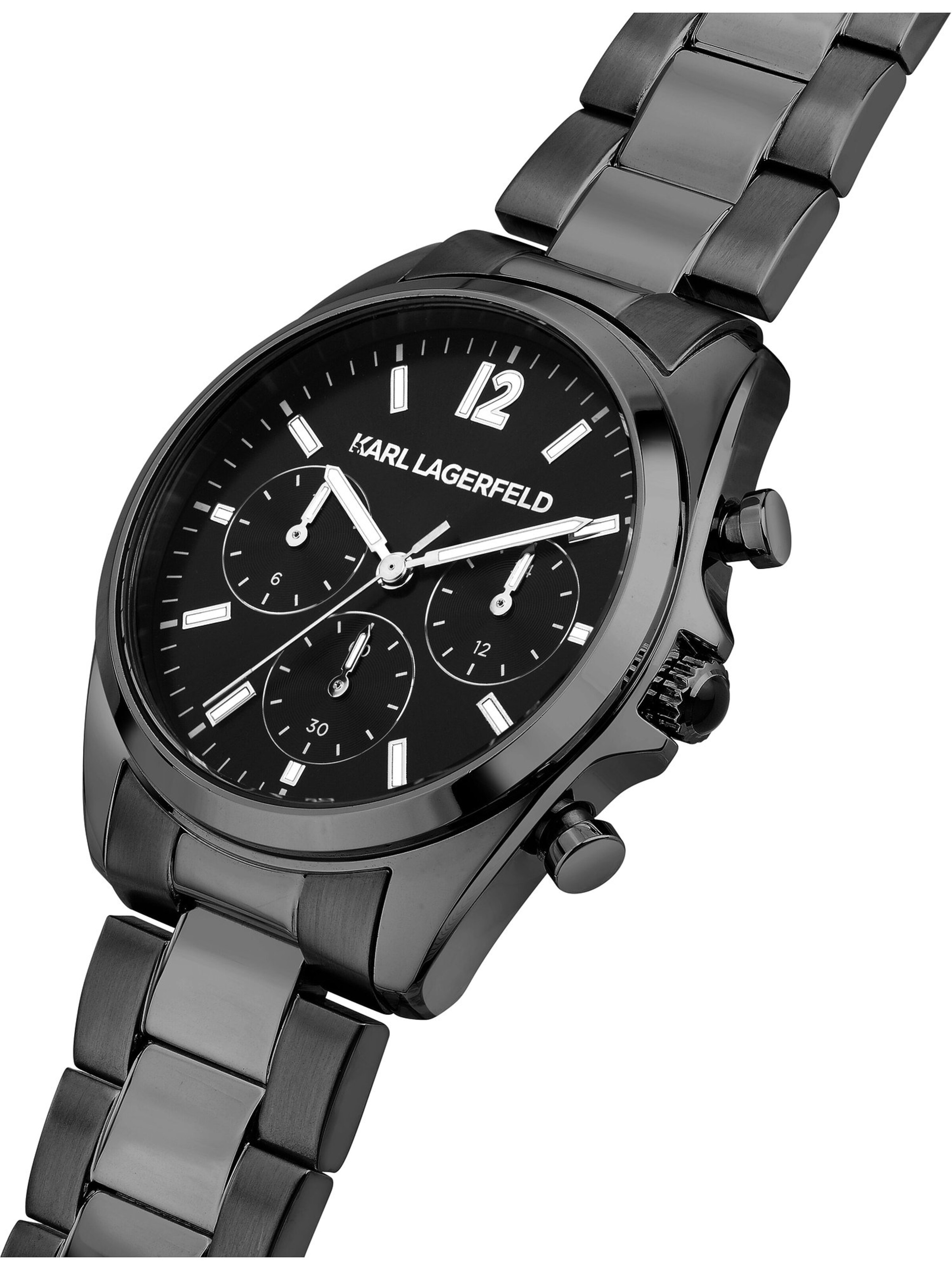 Karl Lagerfeld Uhr 'Boss Novia' in Grau
