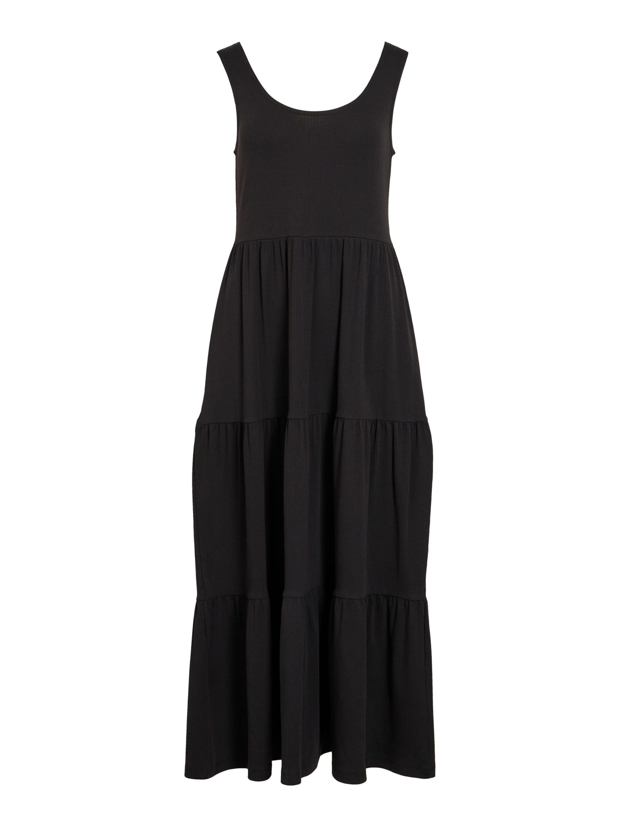 VILA Kleid in Schwarz: Vorderseite