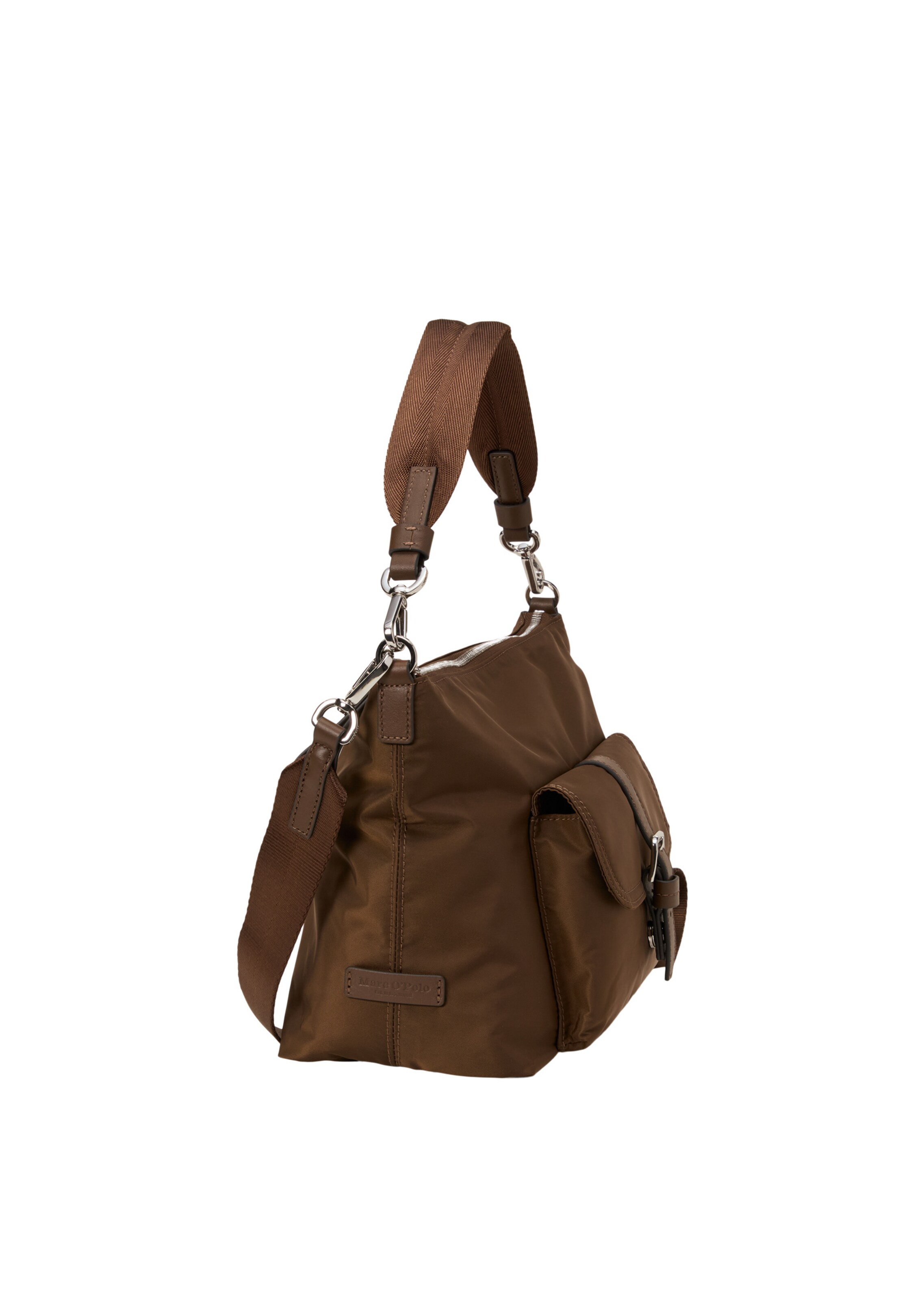 Sac bandoulière 'Caren' Marc O'Polo en marron : sur le côté