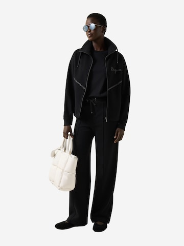 BOGNER Sweat jacket 'Tamara' in Black
