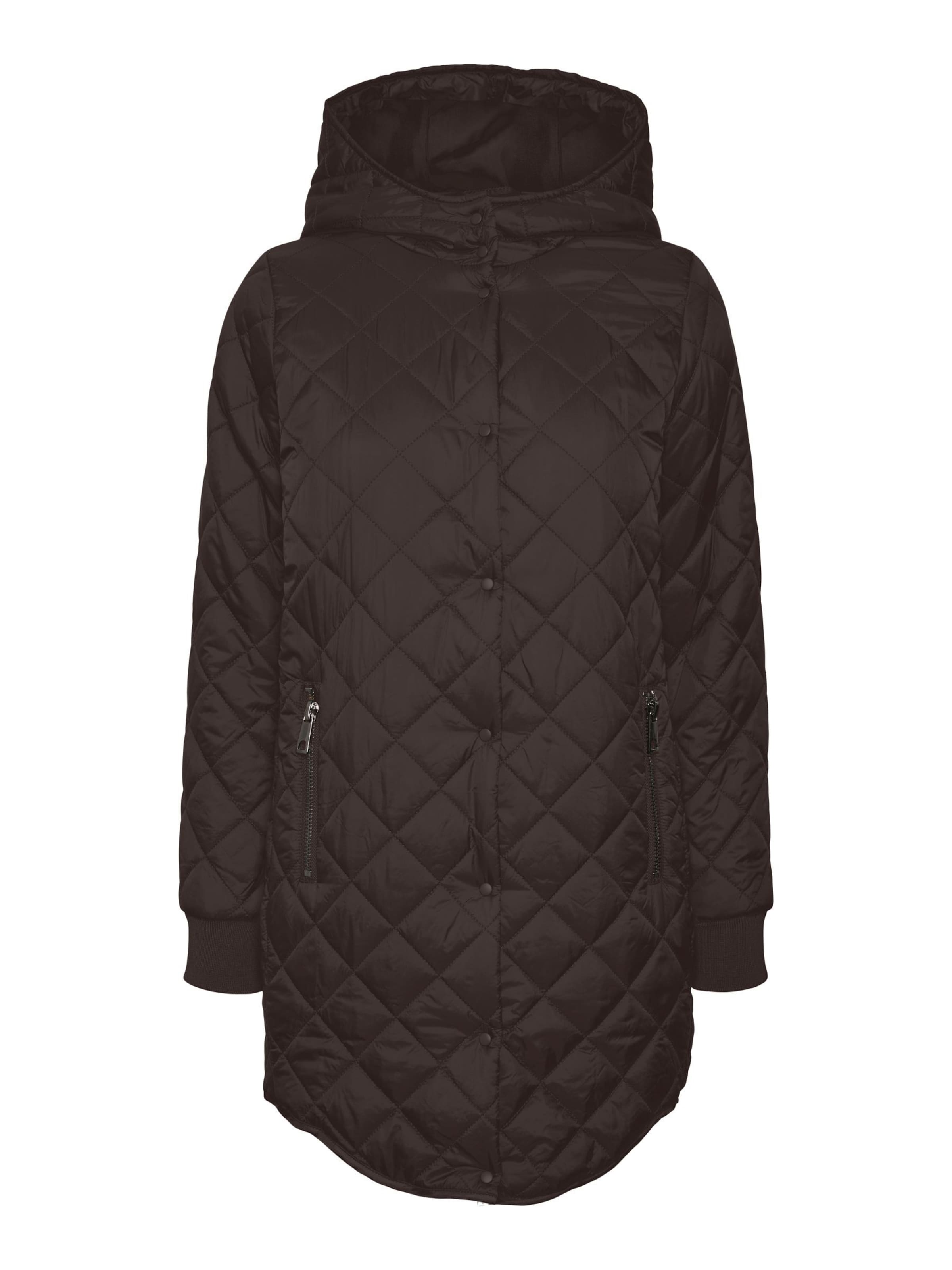 Vero Moda Curve Winter coat 'VMHayle' in Brown: front
