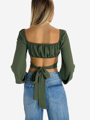 Elara Bluse in Grün