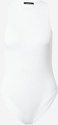 Trendyol Shirt bodysuit in White: front