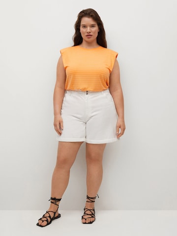 MANGO Top 'TELMA' in Oranje