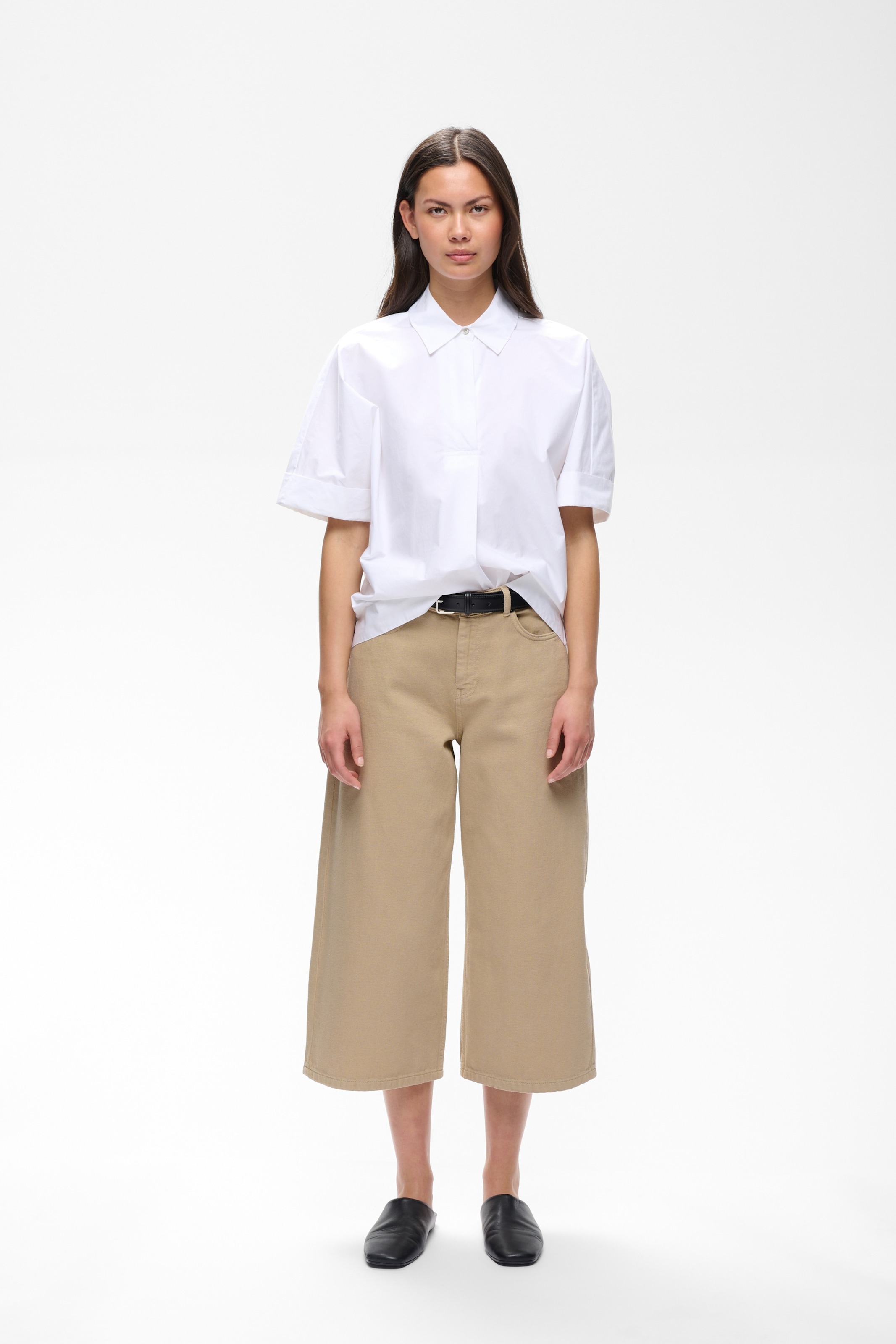 InWear Loosefit Džíny – béžová: přední strana