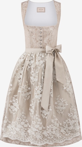 STOCKERPOINT Dirndl 'Sidonia' in Beige: voorkant