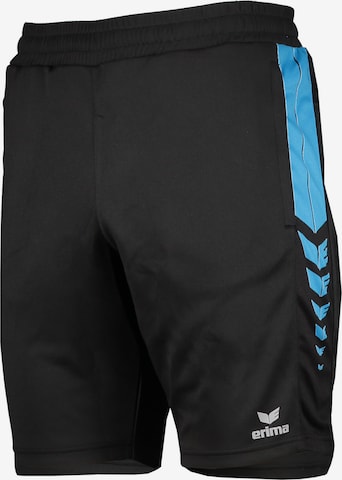 ERIMA Workout Pants in Black: front