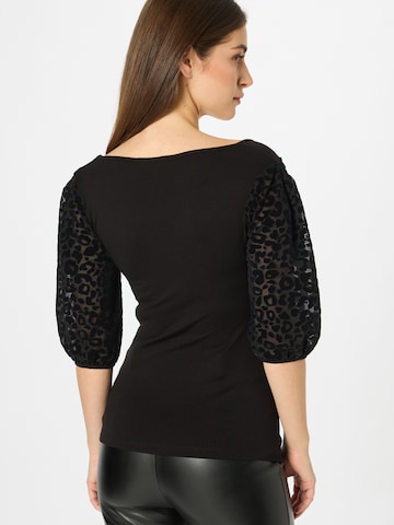 T-shirt Dorothy Perkins en noir