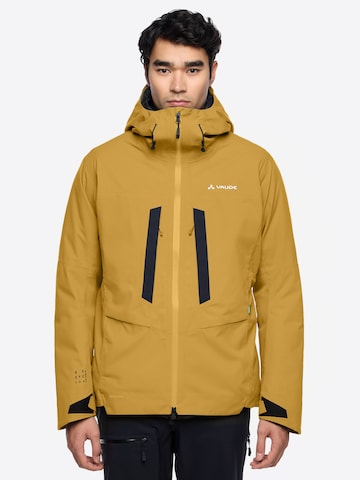 VAUDE Outdoor jacket 'Monviso' in Yellow: front