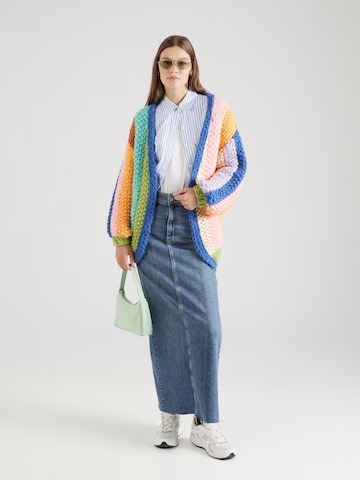 FRNCH PARIS Knit Cardigan 'LOBELIA' in Mixed colors