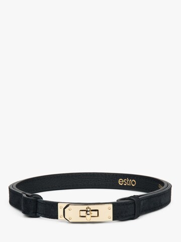 Estro Gürtel '199'‌‌‌‌‌‌ in Schwarz: Vorderseite