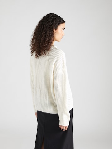 PIECES Sweater 'NUNA' in White