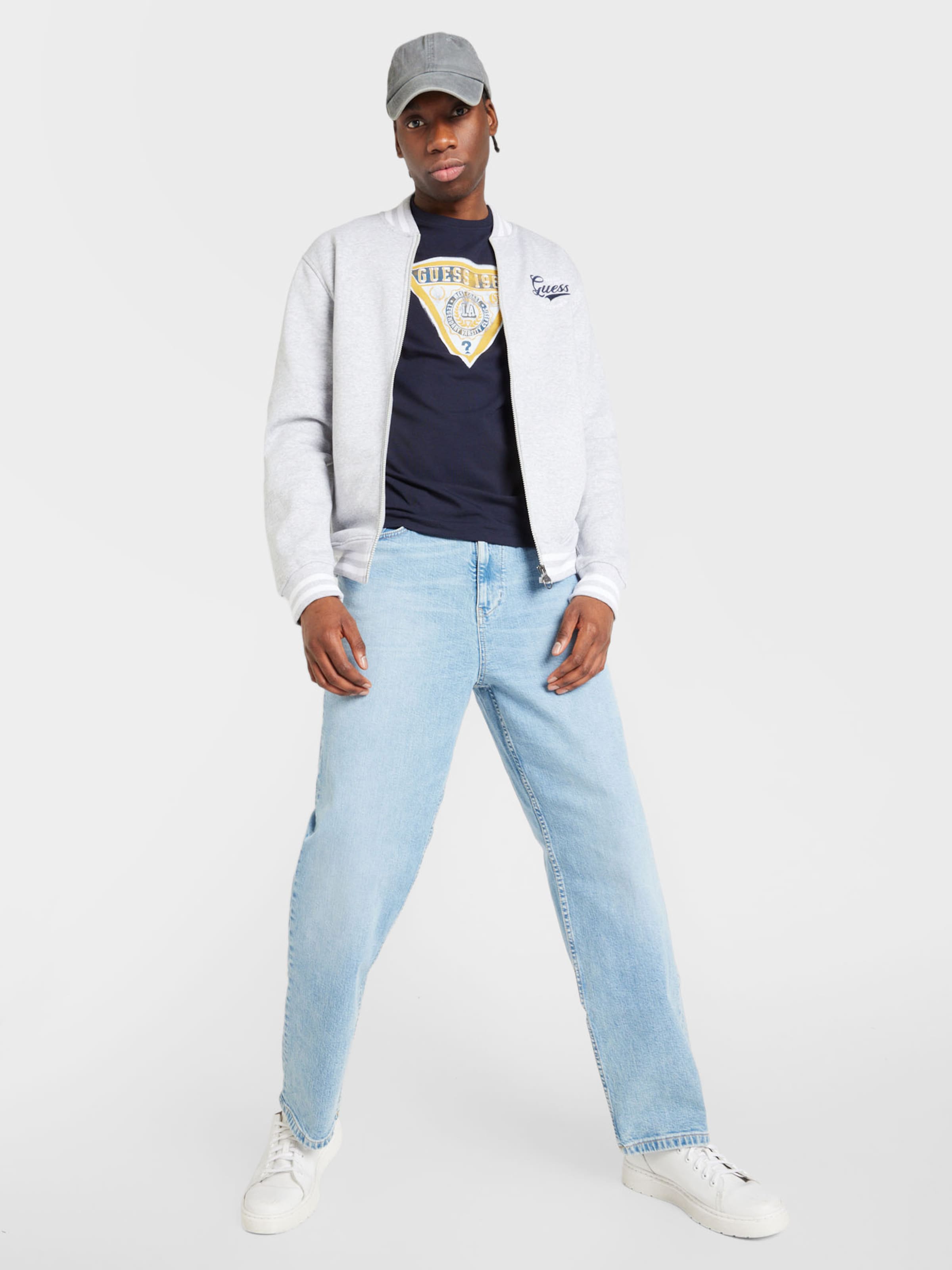Guess zip up hoodie sales