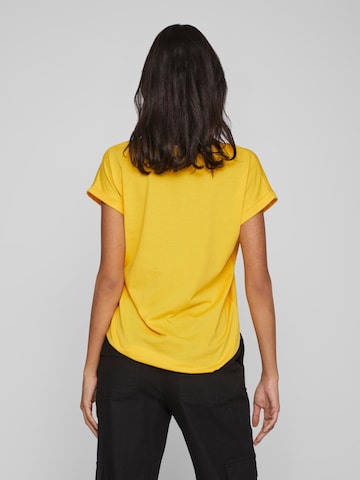 T-shirt 'DREAMERS' VILA en jaune