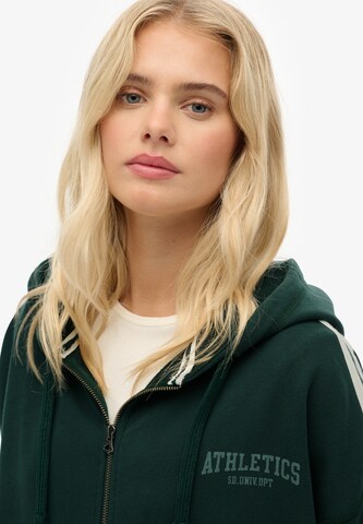 Veste de survêtement Superdry en vert