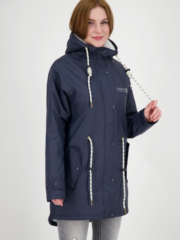 deproc Performance Jacket 'ELLESMERE II CLASSIC' in Blue: front