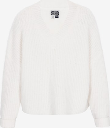 DreiMaster Maritim Sweter 'Maritime' w kolorze biały: przód