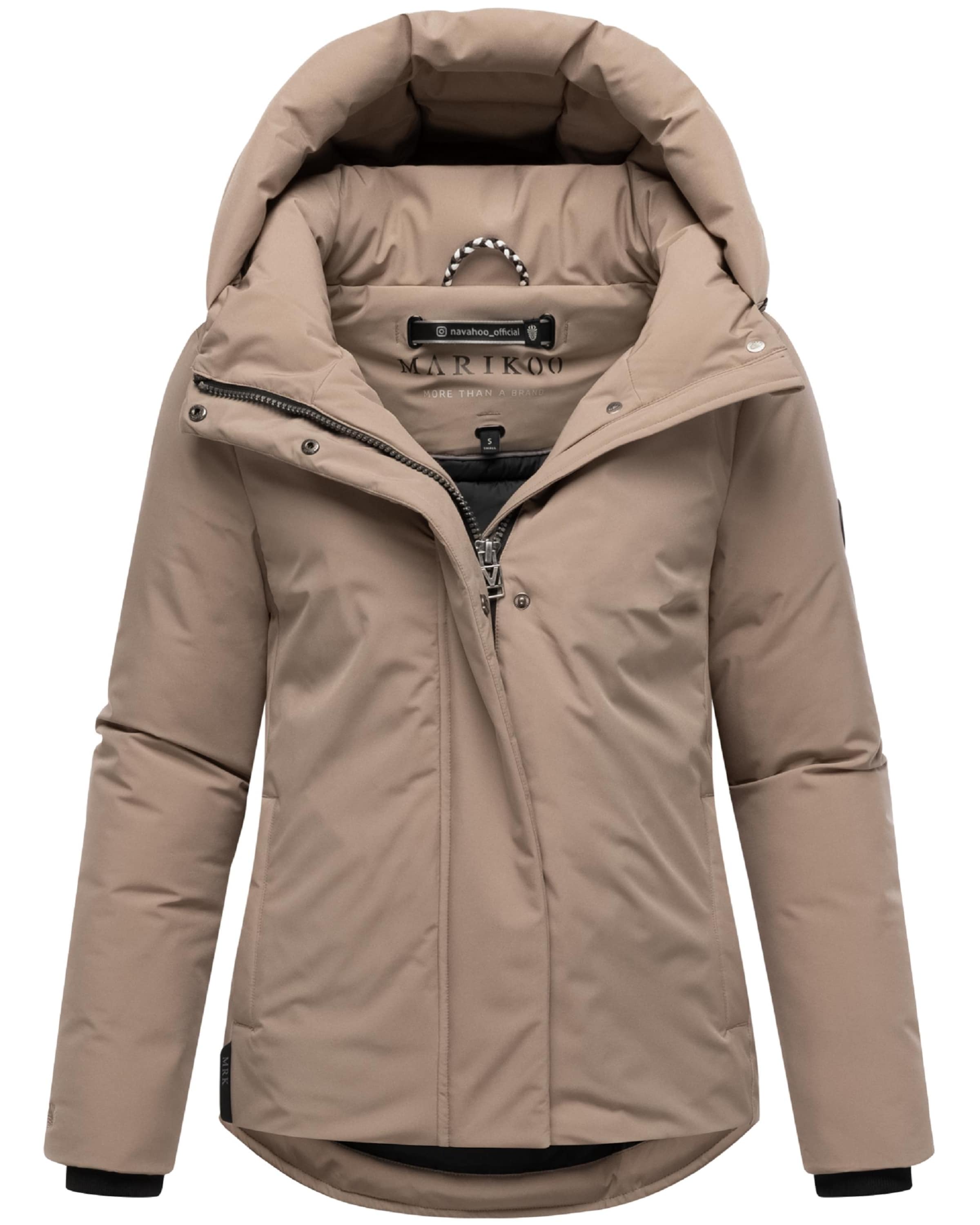 MARIKOO Winter Jacket 'Yeminaa 16' in Brown