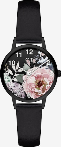 Cool Time Horloge in Zwart: voorkant