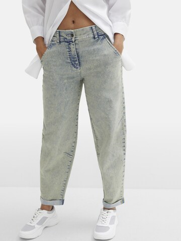 bonprix Loosefit Jeans in Blau: Vorderseite