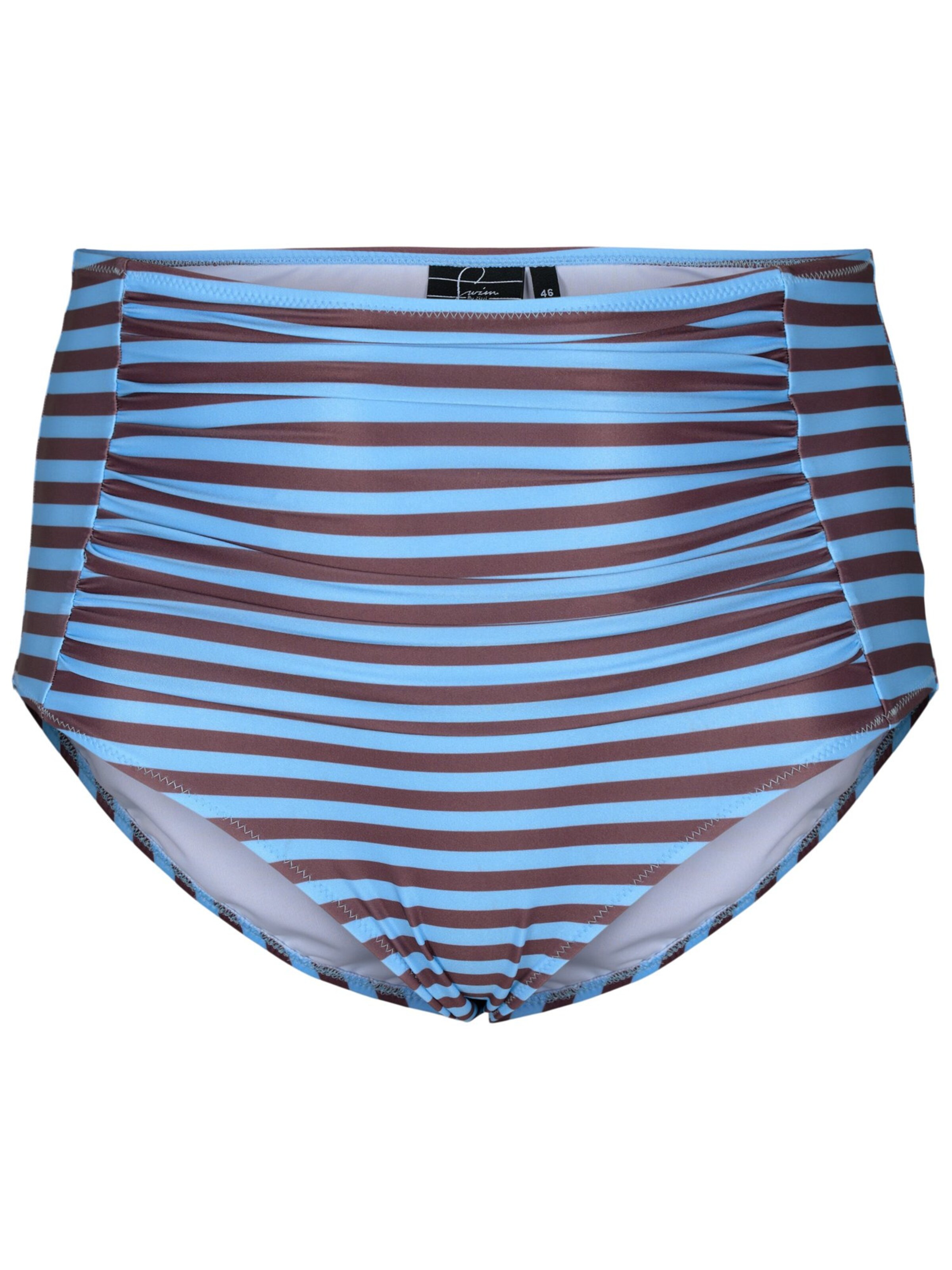 Pantaloncini per bikini di Swim by Zizzi in blu: frontale