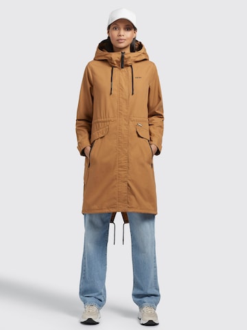 khujo Between-seasons coat 'Nanda5' in Brown