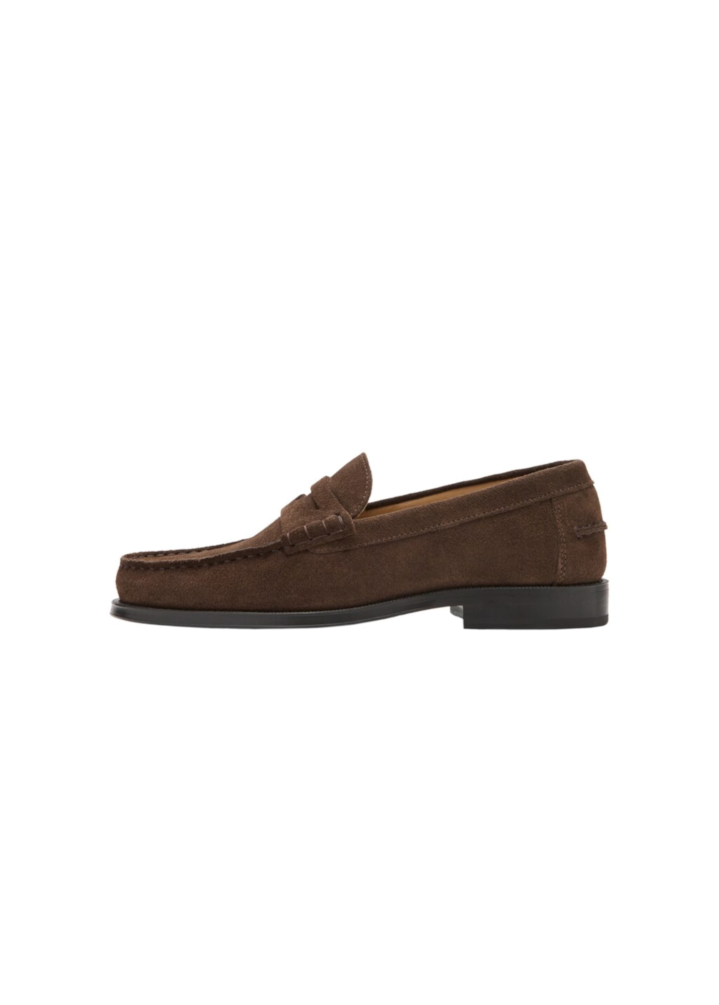 MANGO MAN Moccasins 'Clasic' in Chocolate, Item view