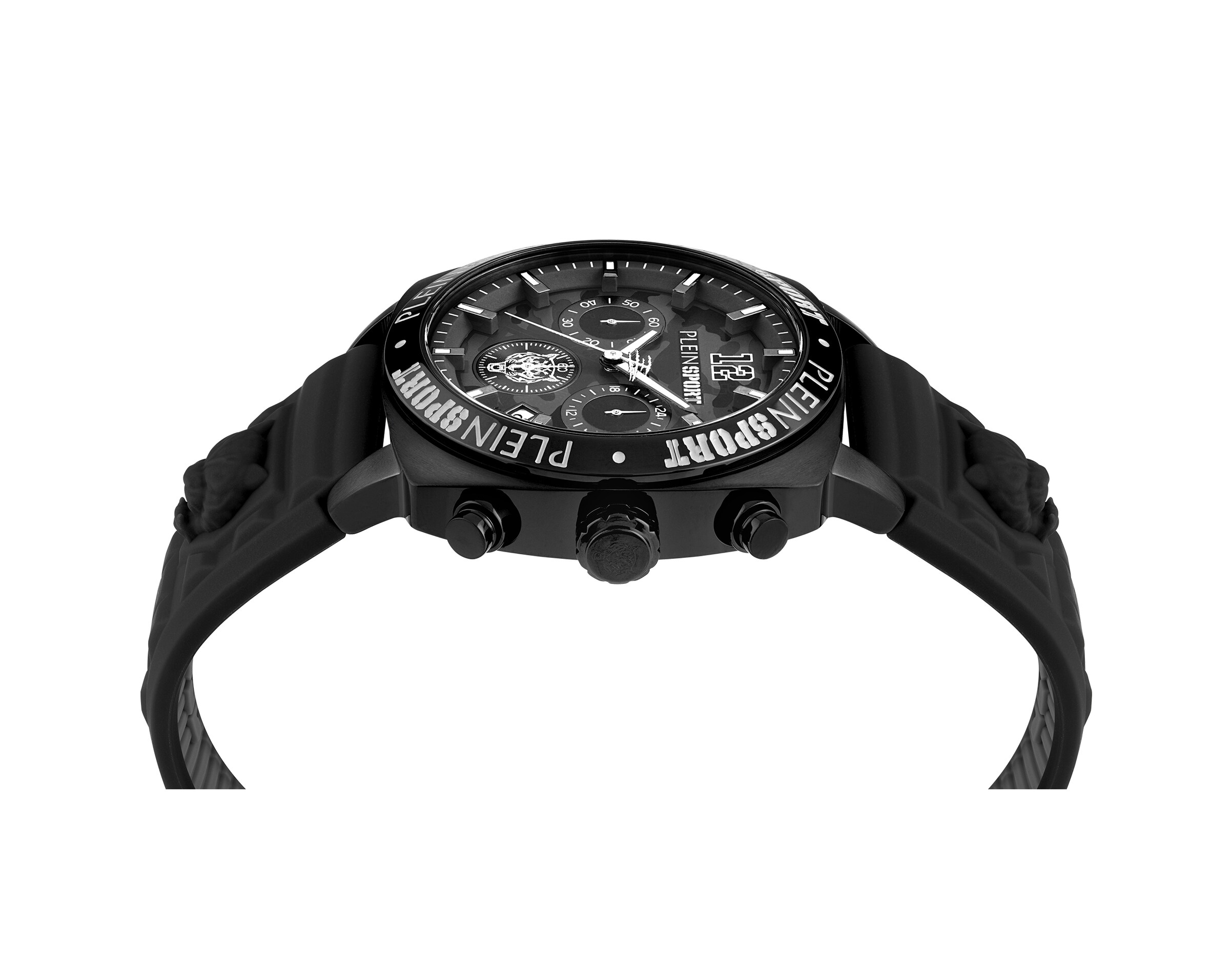 Plein Sport - Reloj analógico 'Wildcat Chrono' en negro