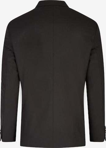 Coupe regular Veste de costume HECHTER PARIS en noir