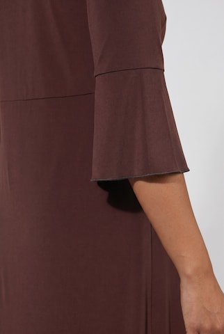 MIAMODA Midikleid in Braun
