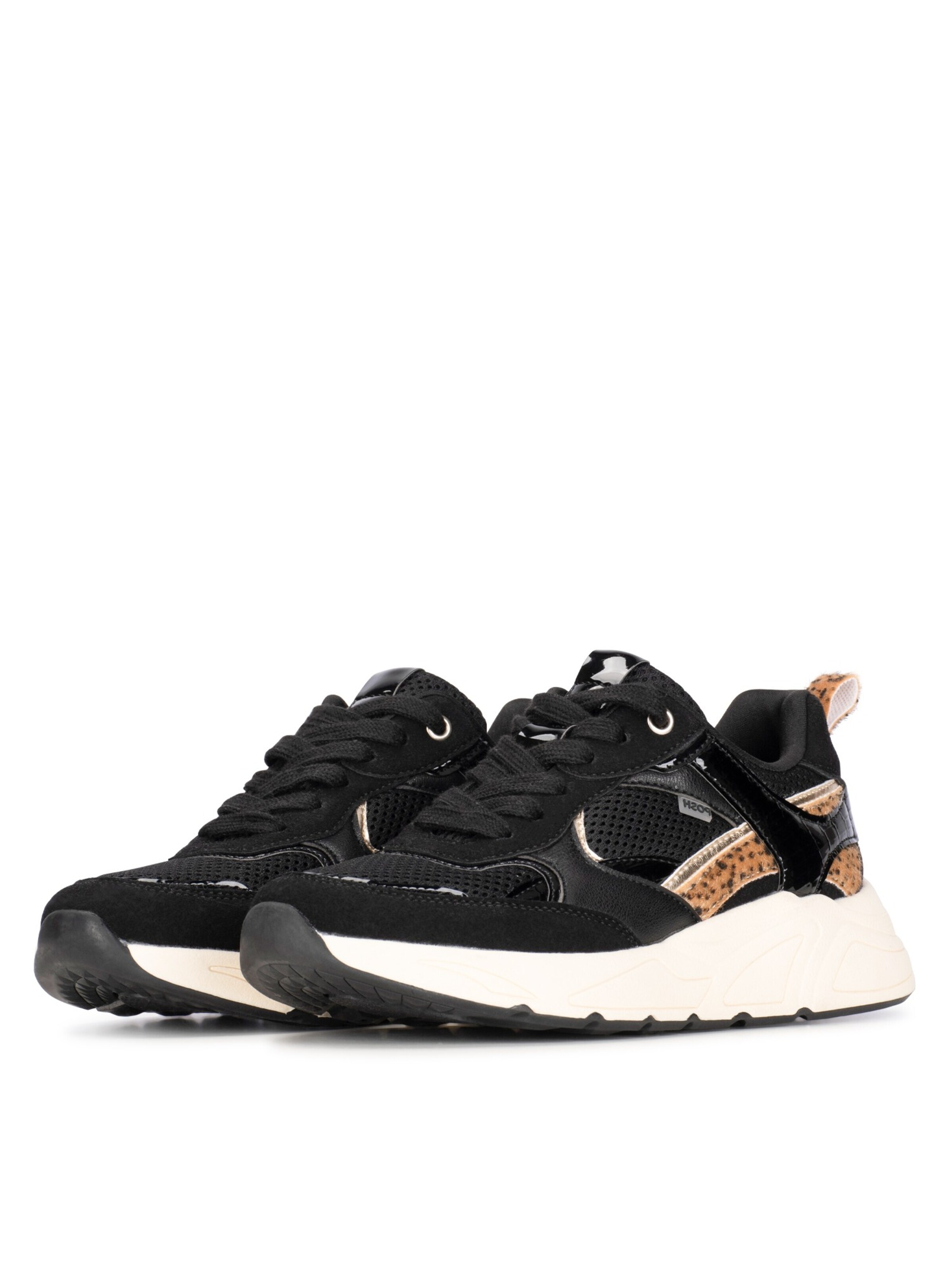 POSH by Poelman Sneakers laag 'Caro' in Zwart