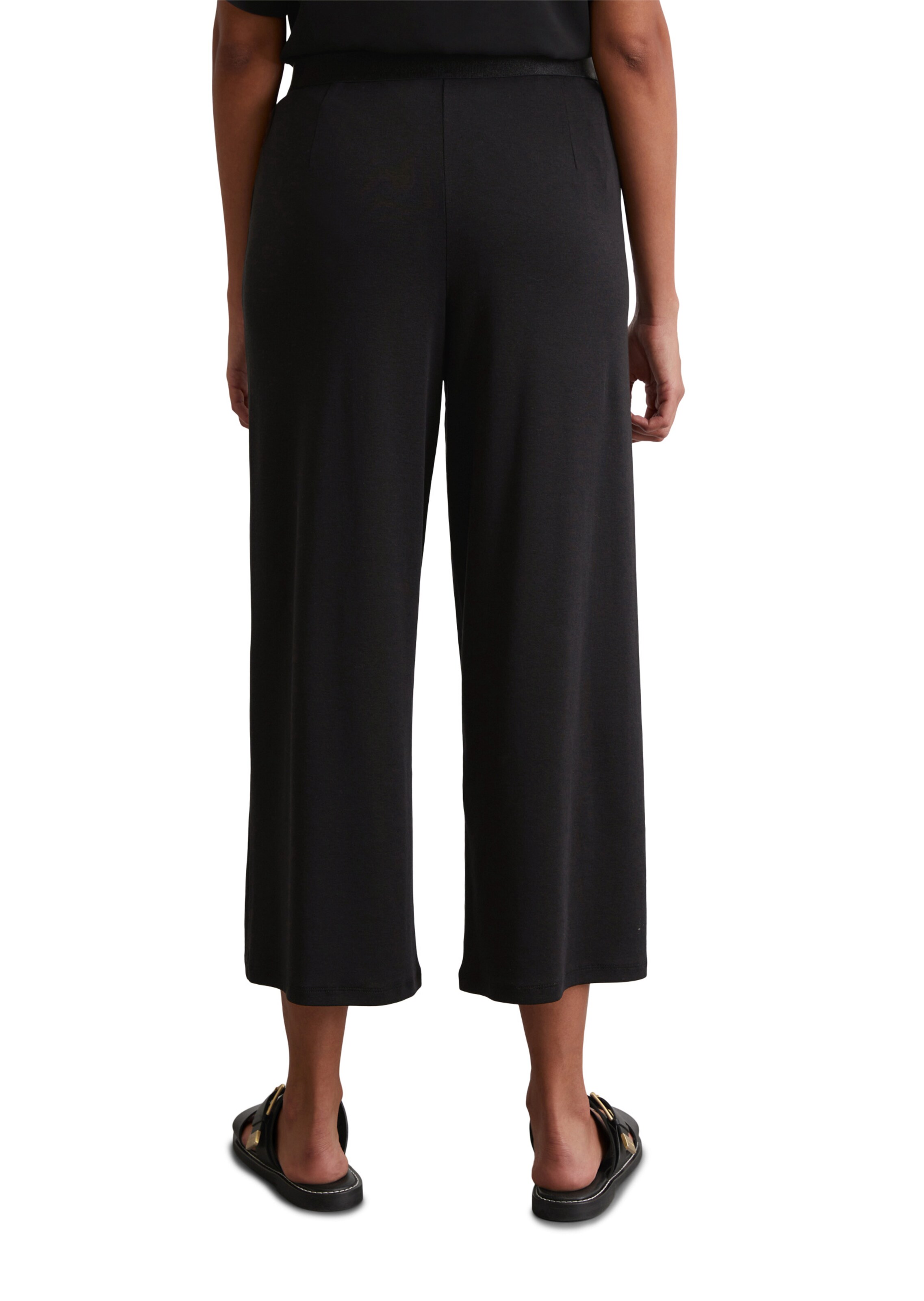 Marc O'Polo Regular Broek in Zwart