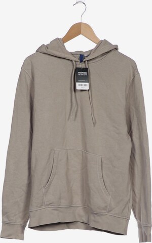 H&M Sweatshirt & Zip-Up Hoodie in M in Grey: front