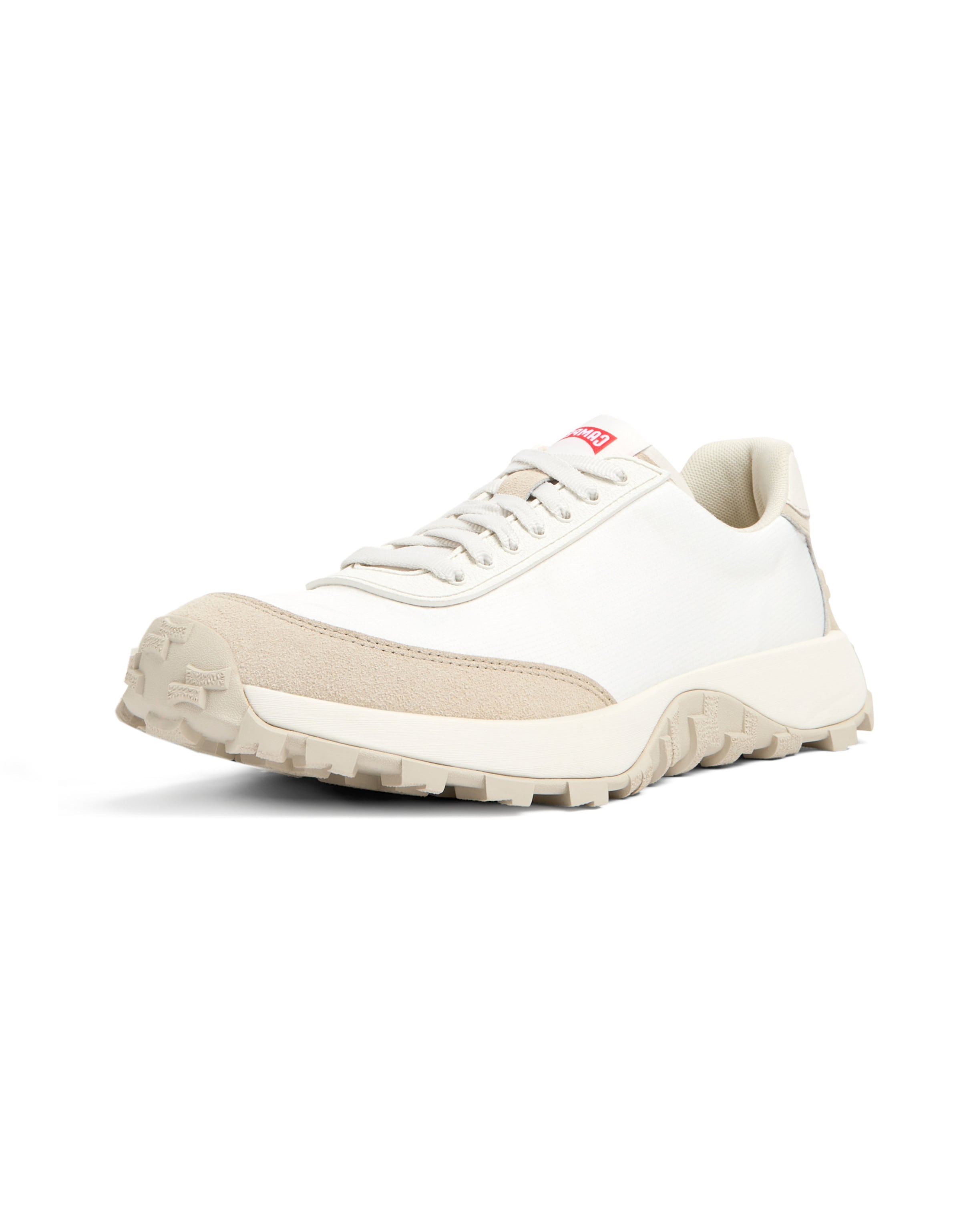 CAMPER Platform trainers 'Drift Trail' in White: front