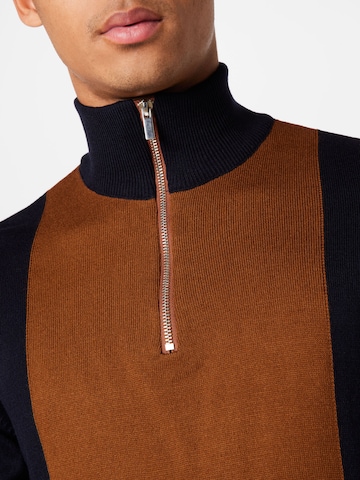 BURTON MENSWEAR LONDON Sweater in Brown